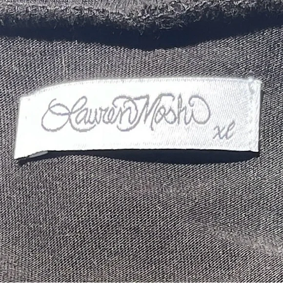 Lauren Moshi Ursula Pink Dragon Tee with Studs - Picture 7 of 11